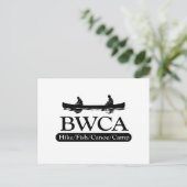 BWCA / Wanderfisch Kanuhlager Postkarte (Stehend Vorderseite)