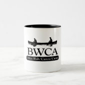 BWCA / Wanderfisch Kanuhlager Zweifarbige Tasse (Mittel)