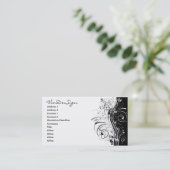 BWgrunge Visitenkarte (Stehend Vorderseite)