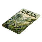 Bwindi Impenetrable Forest Nationalpark Uganda Magnet (Linke Seite)