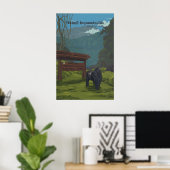 Bwindi Impenetrable Forest Nationalpark Uganda Poster (Heimbüro)