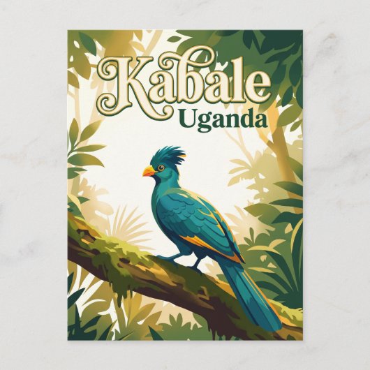 Bwindi Impenetrable Forest Uganda -> Bwindi Undur Postkarte (Vorderseite)