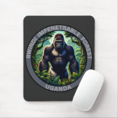 Bwindi Impenetrable Forest Uganda Mousepad (Mit Mouse)