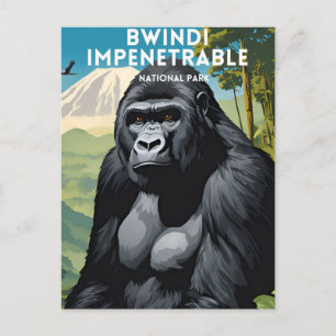 Bwindi Impenetrable National Park Travel Postkarte