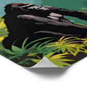 Bwindi Impenetrable Nationalpark Poster (Ecke)