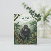 Bwindi Impenetrable Nationalpark Uganda Postkarte (Stehend Vorderseite)