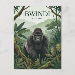 Bwindi Impenetrable Nationalpark Uganda Postkarte