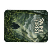 Bwindi-Wald, Kanungu, Westen Magnet (Horizontal)