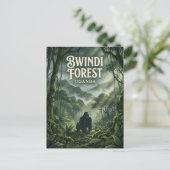 Bwindi-Wald, Kanungu, Westen Postkarte (Stehend Vorderseite)