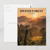Bwindi-Wald, Kanungu, Westregion Postkarte (Vorne/Hinten)