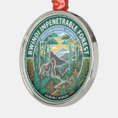 Bwindi-Wald Uganda Ornament Aus Metall (Links)