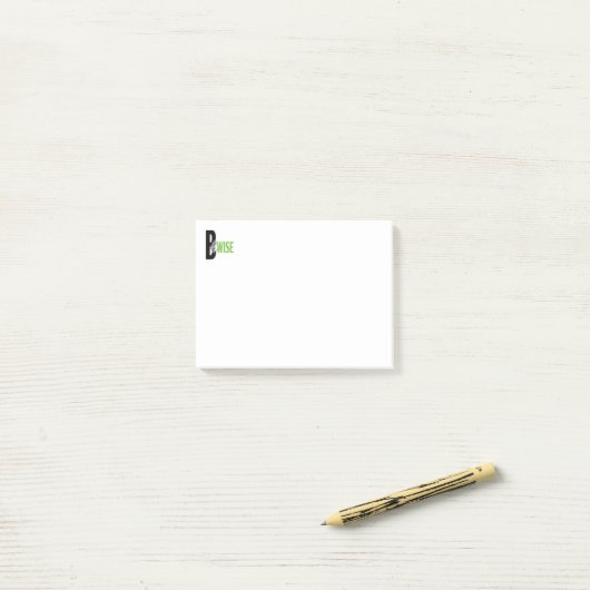 BWISE Anmerkungen Post-it Klebezettel (Auf Schreibtisch)