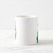 BX-, Dinosaurier Plaing die Saxophone-Tasse Kaffeetasse (Mittel)