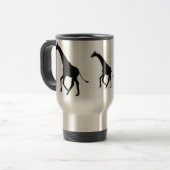 BX-, Giraffen-Reise-Tasse Reisebecher (Vorderseite Links)