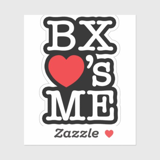 BX hat ME Aufkleber (Blatt)