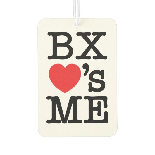 BX hat ME Autolufterfrischer (Rückseite)