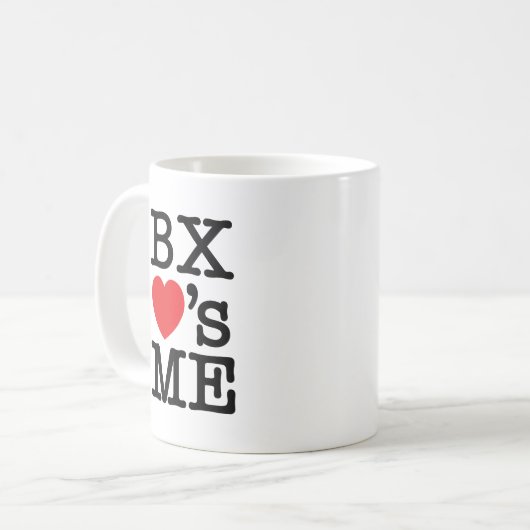 BX hat ME Kaffeetasse (Vorderseite Links)