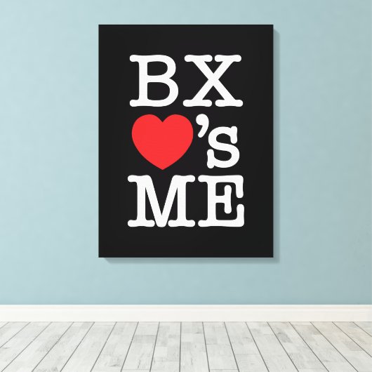 BX hat ME Leinwanddruck (Insitu (Holzboden))