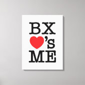 BX hat ME Leinwanddruck (Vorderseite)
