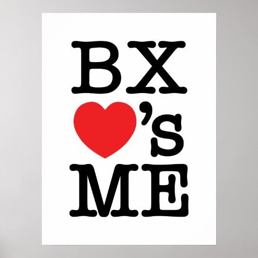 BX hat ME Poster (Vorne)