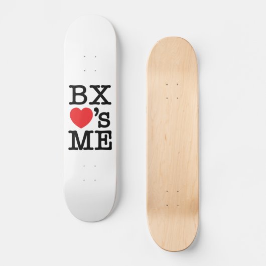 BX hat ME Skateboard (Vorderseite)