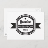 bX - Heimat Serie - Massapequa Postkarte (Vorne/Hinten)