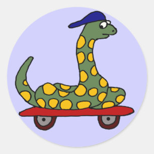 BX-, lustige Boa-Skateboarding Aufkleber