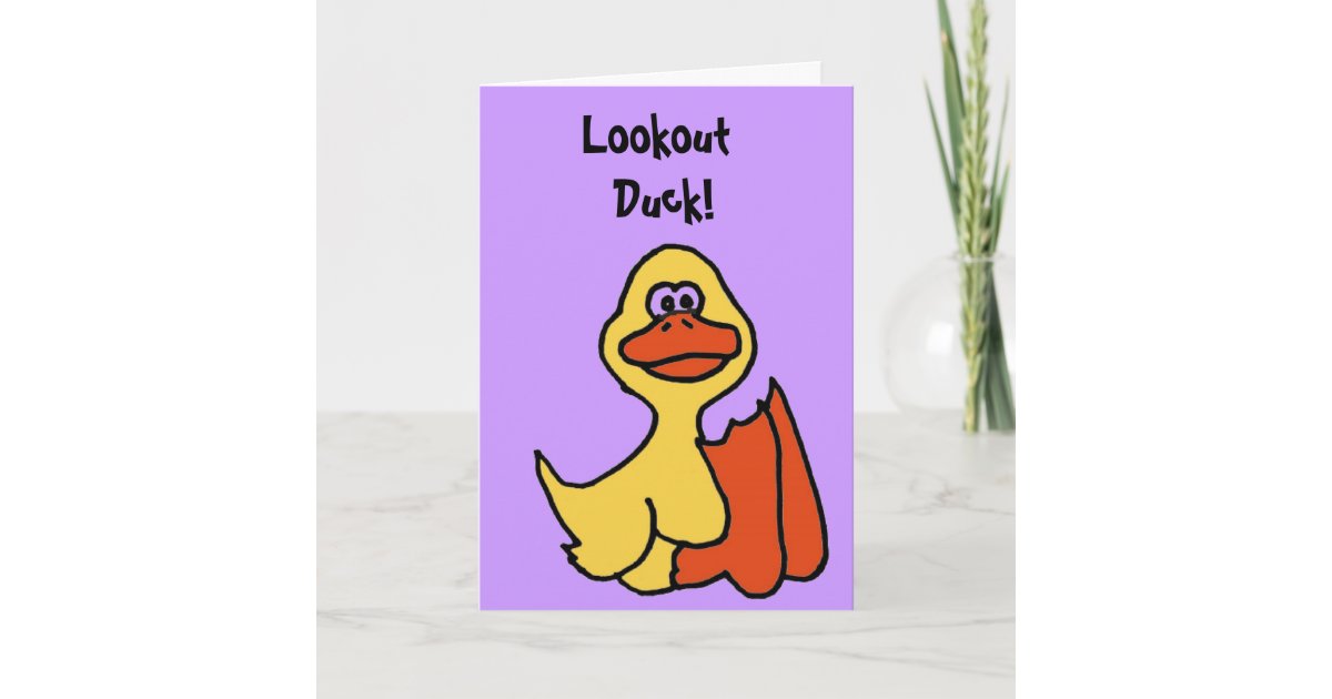 BX, lustige EntenGeburtstagsKarte Karte Zazzle.de