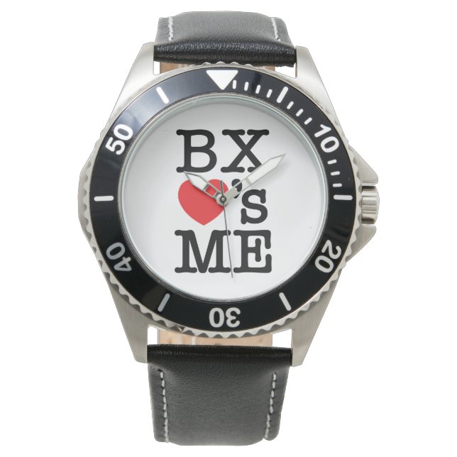 BX ❤'t MICH Armbanduhr (Vorderseite)