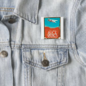 by Air - Alice Springs Australien Button (Beispiel)