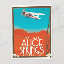 by Air - Alice Springs Australien Postkarte