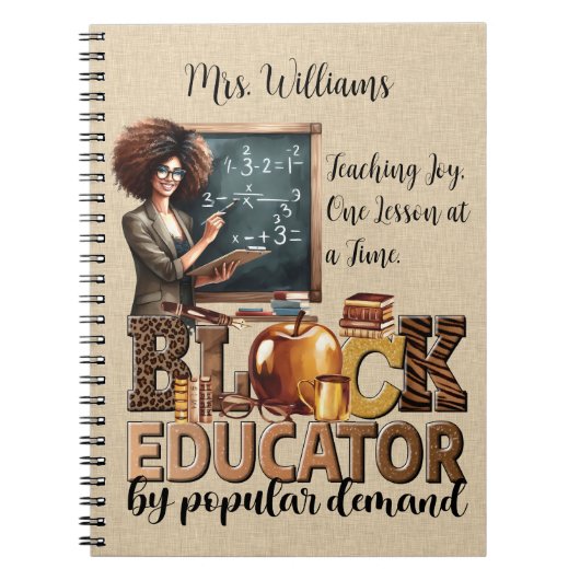 By Popular Demand Teacher Journal Notizblock (Vorderseite)