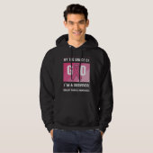By The Grace God Breast Cancer Survivor Christian Hoodie (Vorne ganz)