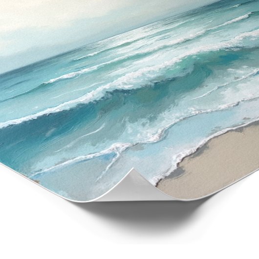 By The Sea Poster (Ecke)