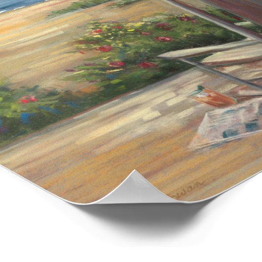 By the Sea Poster (Ecke)