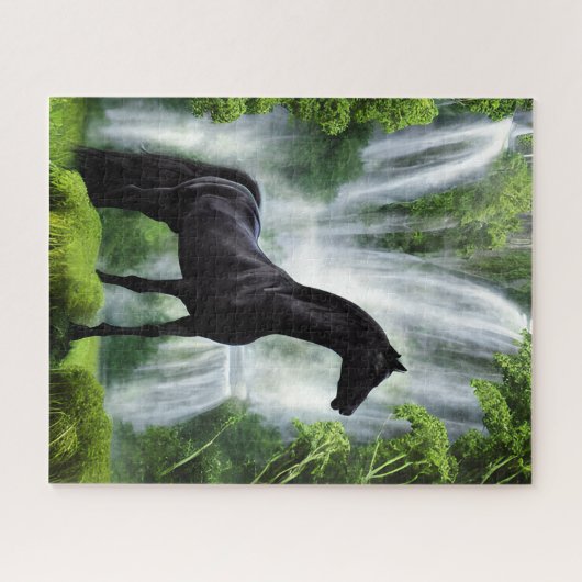 By the Waterfall Puzzle (Horizontal)