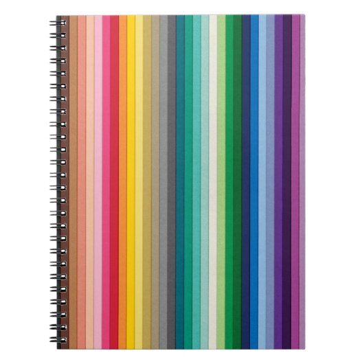 BYB2 SOLID STRIPES WALLPAPER-BACKGRUNDS FARBIG NOTIZBLOCK (Vorderseite)