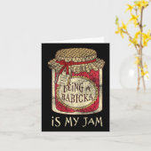 Bybicka Oma Niedlich Jam Funny Quote Mütter Karte (Gelbe Blume)