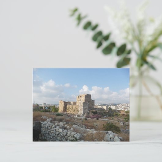 Byblos, Libanon Postkarte (Stehend Vorderseite)
