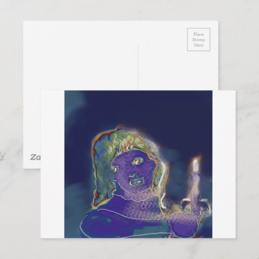 Bycandlelightfade2 Postkarte (Vorne/Hinten)