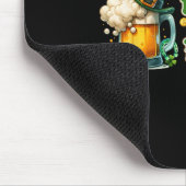 Byd and Boozy St Patricks Day Funny Irish St Paddy Mousepad (Ecke)
