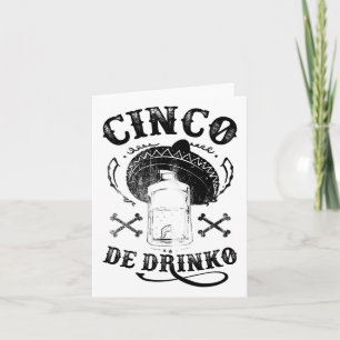 Byd Cinco De Drinko Karte