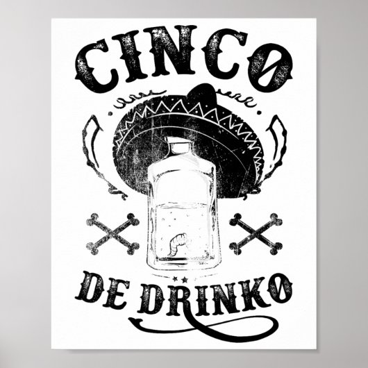 Byd Cinco De Drinko Poster (Vorne)