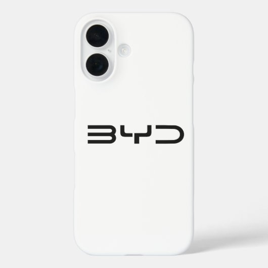BYD-Gehäuse Case-Mate iPhone Hülle (Rückseite)