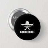 Byd Hombre Funny Mexican Geschenk für Cinco De May Button (Vorne & Hinten)