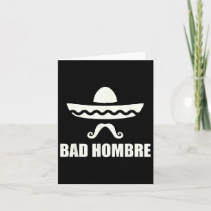 Byd Hombre Funny Mexican Geschenk für Cinco De May Karte