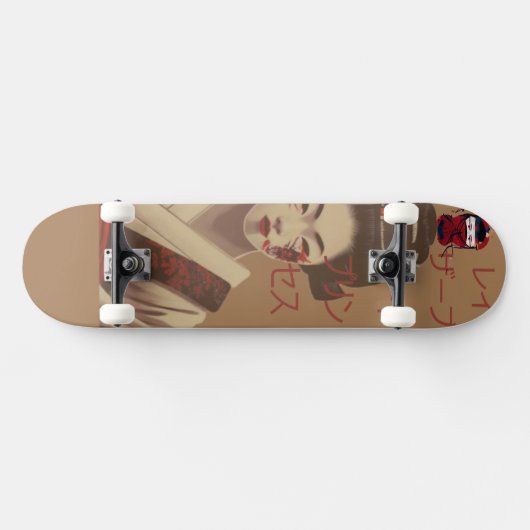 BYDECEPTION ORIGINAL SAMURAI PRINCESS #1 SKATEBOARD (Horizontal)