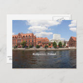 Bydgoszcz, Polen Foto des Stadtbildes Postkarte (Vorne/Hinten)