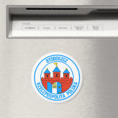 Bydgoszcz RundEmblem Magnet (In Situ (Geschirrspüler))