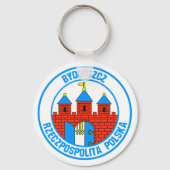 Bydgoszcz RundEmblem Schlüsselanhänger (Vorderseite)